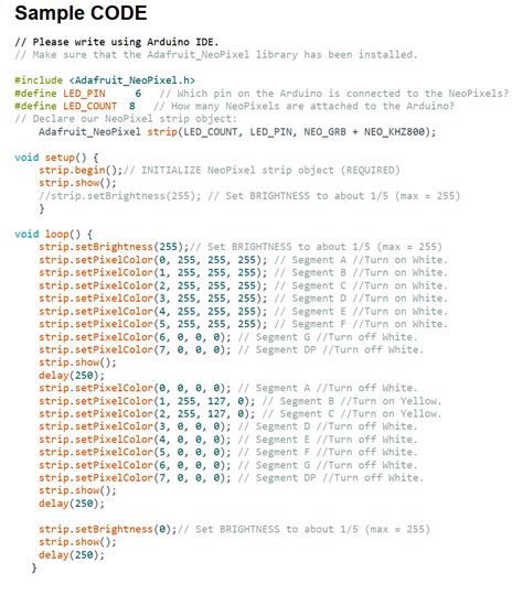 Image result for RGB Arduino Seven Colors