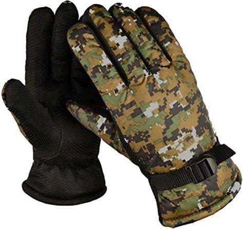 Buy VTFlair Adjustable Full Finger Army Printed Style Warmer Bike ...