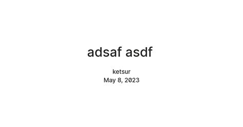 adsaf asdf — Teletype