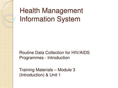 Image result for Health Information System Training Program