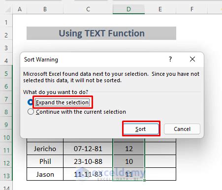 Image result for Sort Dates Function Excel