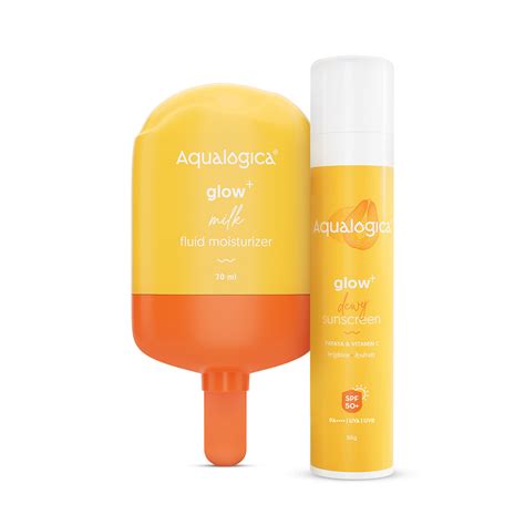 Glow+ Moisturize & Shield Duo – Aqualogica