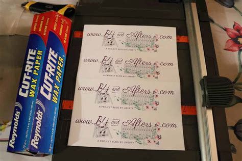 How to Make Laminated Stickers – B4 and Afters using sticker paper