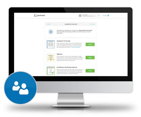Image result for How to Send Transcripts through Parchment