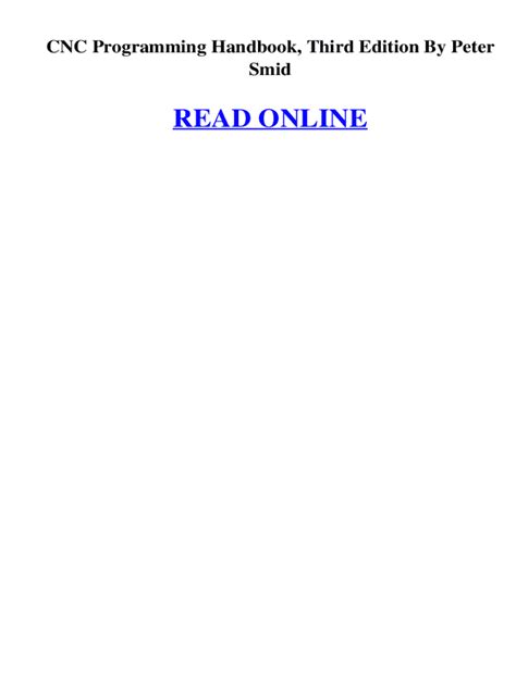 Image result for CNC Programming Handbook.pdf