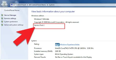 How to install Service Pack 1 for Windows 7 - Computics Lab