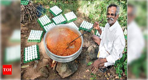 Farmer thathas fire up feasts online, feed poor | Chennai News - Times ...