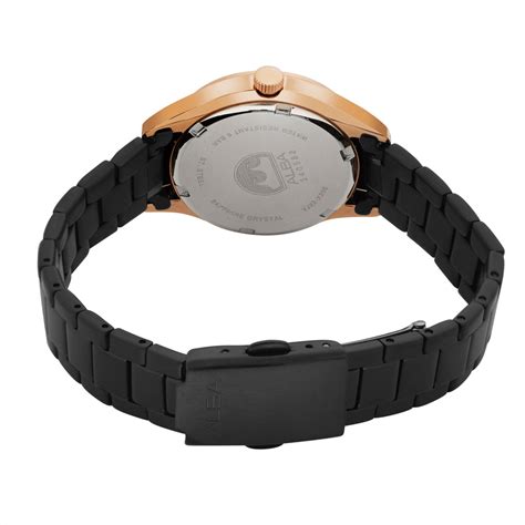 AS9R10X1 Asterix Black Dial Watch – ALBA WATCHES INDIA