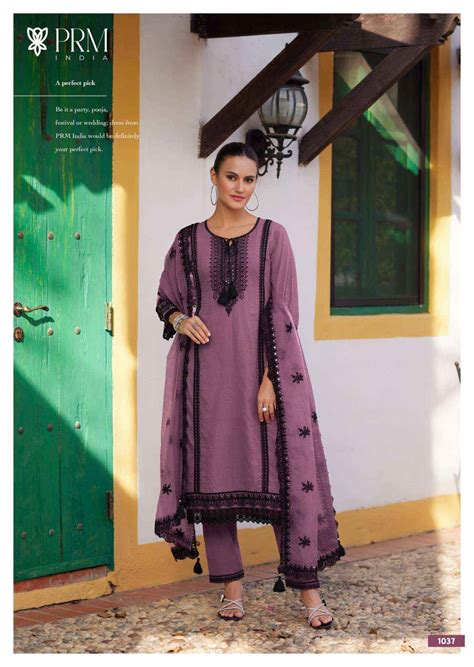 Prm India Helia Designer Readymade 3 Piece Sets Catalog Suppliers