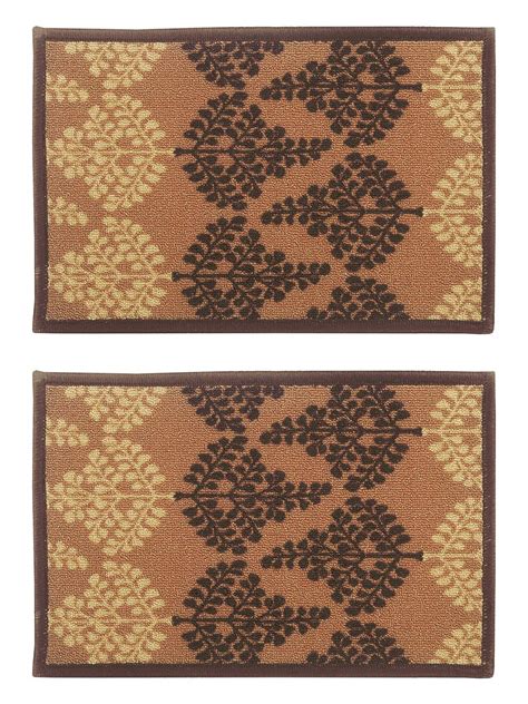 Buy BIANCA Highly Durable Anti Slip Door Mat -2pc Small Set (splender ...