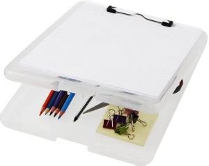 Flipkart.com | VAJIN Clipboard with Storage || Paper Holder Storage Box ...
