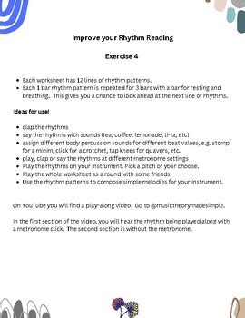 Image result for Rhythm Reading Exercises