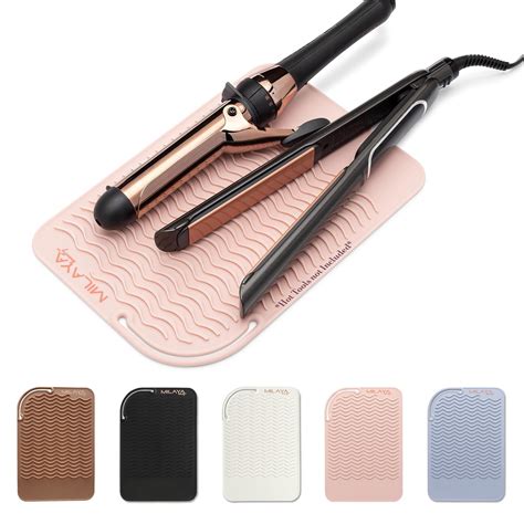 Buy Professional Silicone Heat Resistant Styling Station Mat for All ...