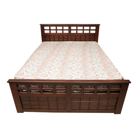 BD-04 Teak wood with ply cot - Cot in Chennai | JFA Furniture