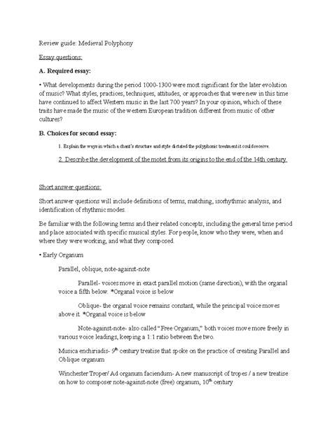 Image result for Medieval Polyphony Example