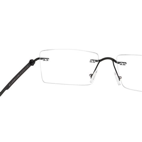 Buy Black Rimless Rectangle Lenskart Air LA E000694 Eyeglasses at Lenskart.