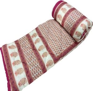 Printage Floral Double Quilt for Mild Winter - Buy Printage Floral ...