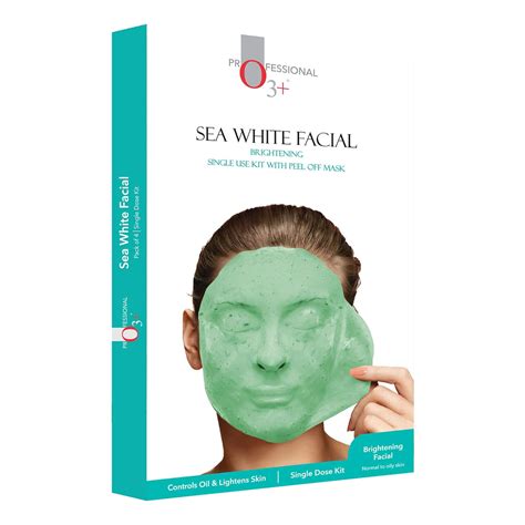 O3+ Sea White Brightening Facial Kit With Peel Off Mask Suitable For ...