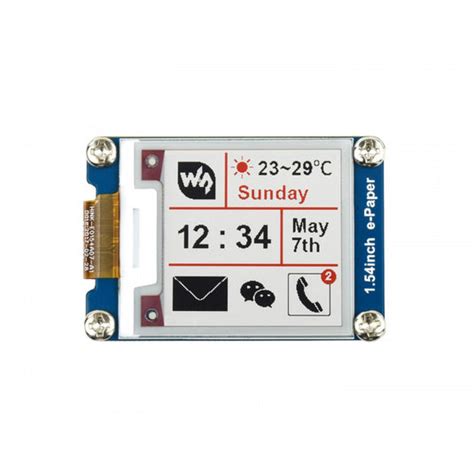 Waveshare 1.54-Inch E-Ink Display Module - ThinkRobotics ...