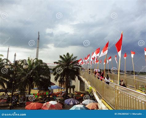 Indonesian_flag editorial photography. Image of tower - 296380567