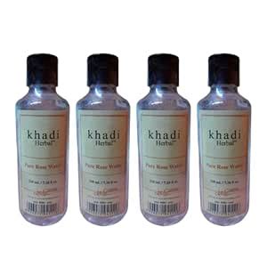 Khadi Herbal Gulab Jal Face Toner, 210ml - Rose Water for Face, Gulab ...