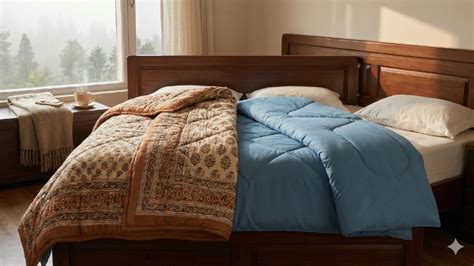 Why Cotton Comforters Are Better Than Microfiber for Indian Winters ...
