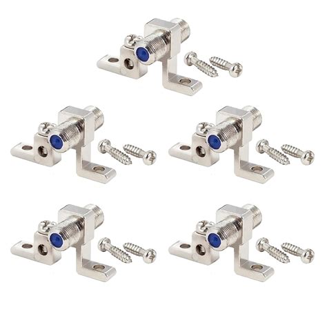Coax Grounding Block, 5-Pack 3GHz Ground Block F Type Female Single/One ...