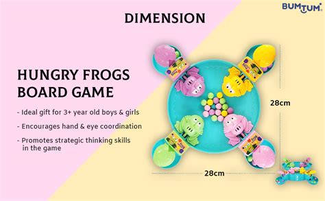 Bumtum Hungry Frog Eat Beans Game-4 Players | Frog Eating Beans ...
