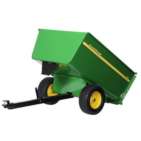 John Deere Steel Utility Dump Carts 18-cu ft Steel Yard Cart HDC-180JD ...