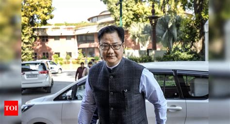 Kiren Rijiju: Privilege to serve as law minister; looking forward to ...
