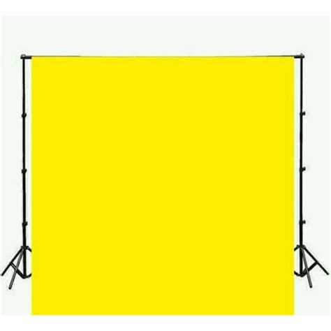 Jual KAIN BACKGROUND KUNING BACKDROP FOTO KAIN KUNING POLOS 2.5x3M ...