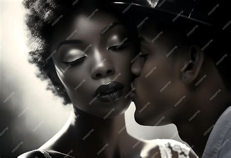 Premium AI Image | Harmony in Diversity A Young Couple's Love Story ...