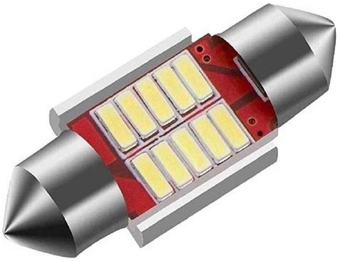 carfrill 10 LED Universal Car Interior Super Bright Roof Light Reading ...