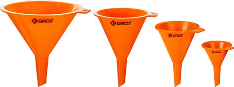 Faxco 5PCS Plastic Funnels, Funnel Set, Small Funnel Set, All Purpose ...