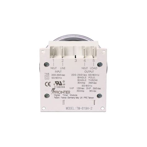 Frontier TM619H-2 30A 4PIN 230VAC Digital Timer Programmable Time Swit