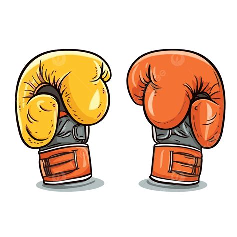Set Of Cartoon Boxing Gloves Stock Vector Illustration Of, 45% OFF