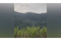 Watch: China Long March 11 carrier rocket boosters crash from space ...