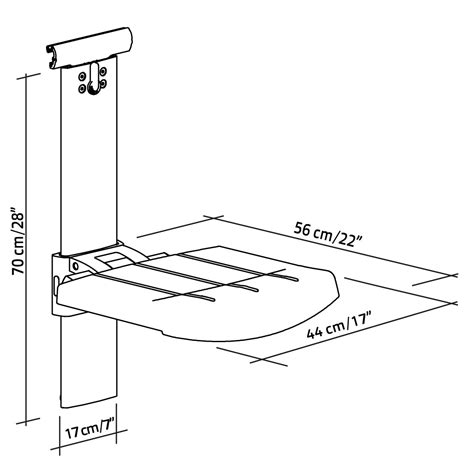 Shower Bench Dimensions