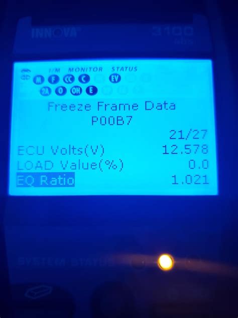 P00B7 Code 的图像结果