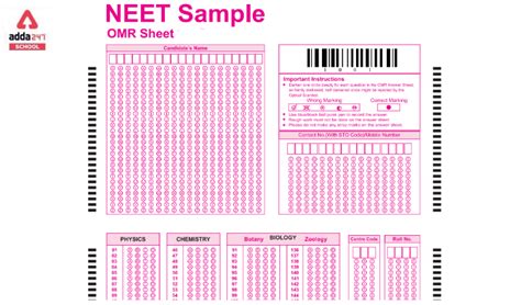 NEET OMR Sheet 2023: NTA Release Date, Pdf Download Link