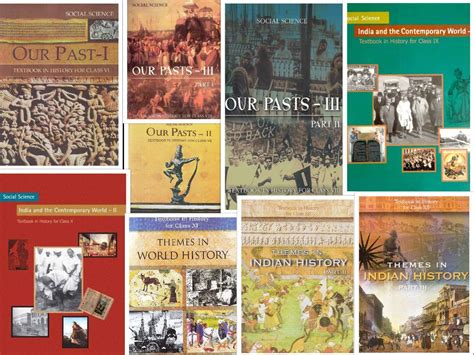 ALL NCERT HISTORY BOOKS FOR Class - 6 TO 12 (ENGLISH MEDIUM) IN COMBO ...