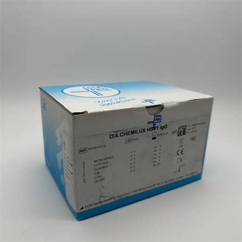 DIA.CHEMILUX HSV 1 IgG | Detección Automatizada De Anticuerpos IgG ...