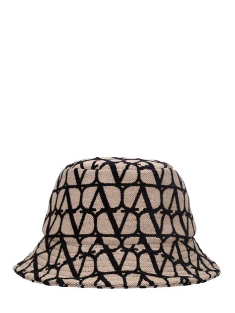 Vlogo monogram bucket hat - Valentino Garavani - Women | Luisaviaroma