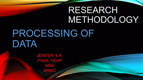 Image result for Data Processing System in Research Methodology