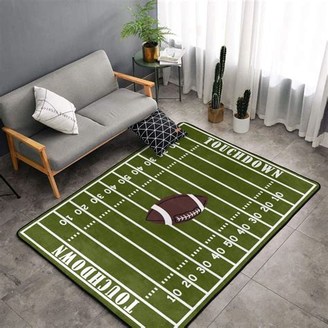 Amazon.com: DAOPUDA Long Runner Rug for Hallway,Football Field American ...