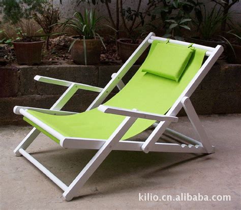 木制沙滩椅实木户外折叠椅躺椅休闲木架帆布椅午休海滩便携铝管-阿里巴巴
