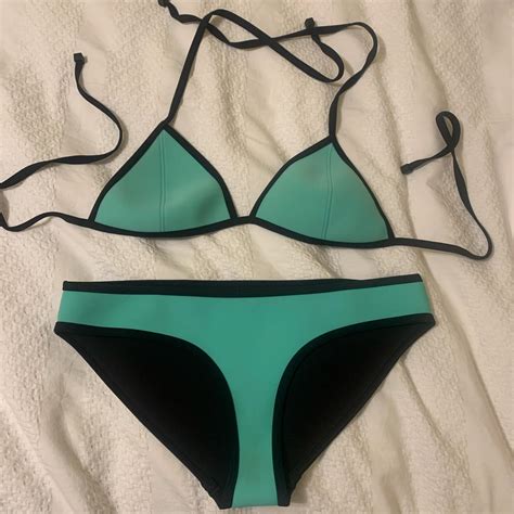Original TRIANGL bathing suit set! Both top and... - Depop
