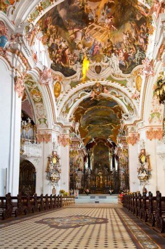 Interior Benedictine Abbey Einsiedeln Switzerland Journal: 150 Page ...