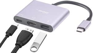 Nextech USB-C to 3 in 1 Multiport Dock with HDMI 4K+ USB3.0 + 87W PD ...