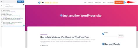WordPress Menu Bar Adding Button 的图像结果